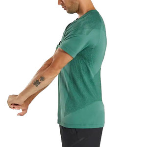 เสื้อยืดสำหรับผู้ชายเสื้อยืดพิมพ์ลายพิมพ์ซับลิเมชันที่ดีที่สุดสำหรับใส่เล่นฟิตเนสเข้ายิมโลโก้ออกแบบได้ตามต้องการ - Product Image 1