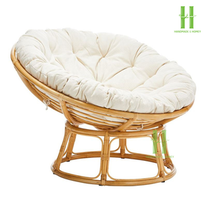 Vietnam Manufactured Rustic Rattan Leisure Dining <b>Chair</b> Natural Boho <b>Vintage</b> Home Furniture for Hotel Outdoor Villa Use - Product Image 5
