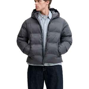 OEM personalizado hombres acolchado mate poliéster burbuja chaqueta de invierno al por mayor de calidad superior logotipo personalizado burbuja chaqueta de invierno - Product Image 6