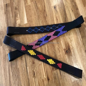 Fournisseur en gros de bandeau de polo en fil de cire coloré fait à la main de nombreux modèles personnalisés de bandeau de polo en cuir véritable pour cheval - Product Image 2