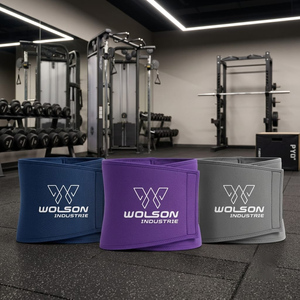 High Quality Weight Lifting Waist Trimmer <b>Belt</b> Breathable Neoprene Fabric Seamless Comfort Customizable for Gym <b>Exercise</b> - Product Image 2