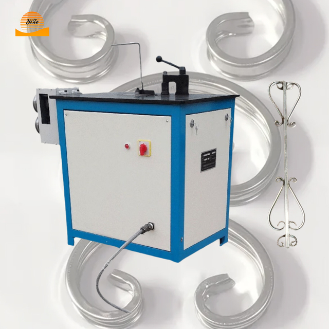 Iron Art Production Doors Windows Tube Make Galvanized Steel Square Tube Embossing Machine Small Pipe And Tube Bending Machines