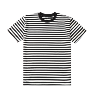 เสื้อยืดถักคอกลมแขนสั้นสำหรับผู้ชายผ้าฝ้าย100% พิมพ์ลายโลโก้กำหนดเอง - Product Image 1