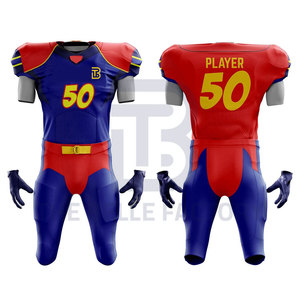 Jersey de fútbol americano profesional para hombre, conjuntos de ropa deportiva bordada de secado rápido, uniforme transpirable y elegante - Product Image 4