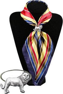 Lion Fine anglais étain rond de serviette Unique décor à la maison pour les pièces de centre de Table de fête bois et papier matériel - Product Image 4