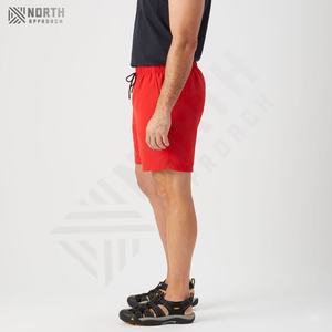Shorts de jogging athlétiques à séchage rapide pour hommes, vêtements de sport décontractés en coton avec poches latérales, shorts de basket-ball doux avec logo décoratif pour hommes - Product Image 4