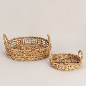 Bandeja DE SERVICIO DE Vieira rectangular tejida a mano, versátil, ecológica, preferida, superventas, de Vietnam - Product Image 6