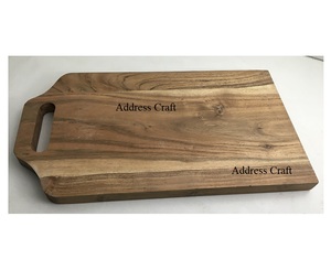 Dernière conception de planche à découper en bois d'acacia planche à charcuterie personnalisée plateau plats assiettes meilleure vente de vaisselle planche à fromage - Product Image 1