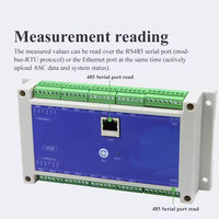 Amplificateur de signal de cellule de charge à 16 canaux Transmetteur de mesure de force de pesage Ethernet RS485