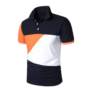 Polo manches courtes pour hommes, ample, à la mode, uniforme scolaire, chemises d'été décontractées pour hommes, grande taille, nouvelle collection - Product Image 2