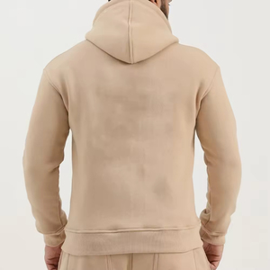Sudadera con Capucha de Algodón Estampada Personalizada, Bordada, Ecológica, con Cremallera, de Moda, Talla Grande, 380 Gsm, para Hombre - Product Image 4