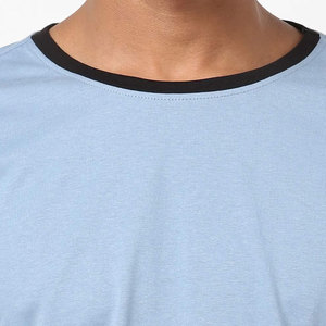 Camiseta de gran tamaño para hombre de moda Cómoda 100% cosas de algodón para clima cálido Precio barato - Product Image 6