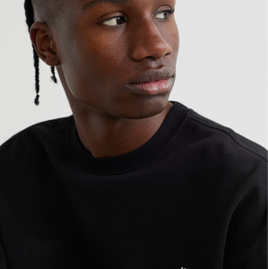 Sudadera lisa de algodón estampada para hombre con cuello redondo Ropa de invierno digital - Product Image 1