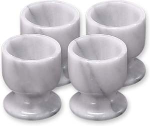 Huevera de mármol blanco natural para el hogar, hueveras en mármol blanco, hueveras de mármol blanco hechas a mano - Product Image 5