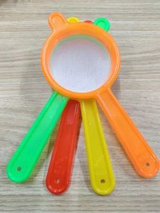 Colador de Plástico ANAX para Jugos y Té, Tamaño Estándar, Redondo, Fácil de Usar, Multicolor, Filtro para Bebidas, Naranja, Rojo, Amarillo - Product Image 5