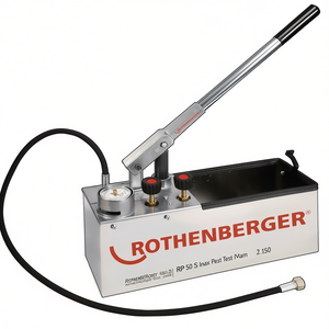 ROTHENBERGER RP 50 S Inox Test <b>Pump</b> 0-60 Bar R 1/2 45 ml <b>Suction</b> Volume Per Stroke Pool Tools & Accessories - Product Image 3