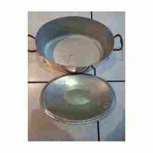 Fabricant et exportateur de casseroles en cuivre écologiques Ustensiles de cuisine sûrs Assiette à riz Assiette de service Buffet Chauffe-plats - Product Image 1