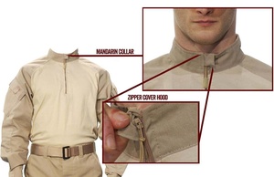 Combinaison de grenouille en toile confortable en coton et polyester personnalisée, tactique, entraînement en plein air, chasse, chemise à manches longues, pantalon, vêtements pour hommes - Product Image 3