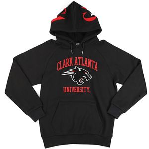 Clark เสื้อมีฮู้ดของมหาวิทยาลัยในแอตแลนต้าเสื้อมีฮู้ดซับในด้านหน้าพิมพ์โลโก้มาสคอตที่กำหนดเองเครื่องแต่งกายขนแกะจำนวนมากสำหรับทุกเพศ - Product Image 1