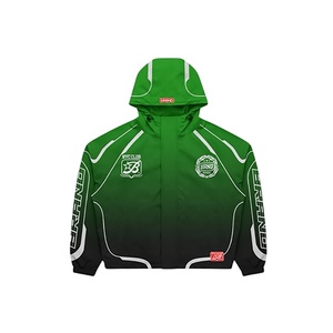 Nouveau survêtement de jogging unisexe coupe-vent en nylon 100% léger et réfléchissant avec logo personnalisé pour l'automne - Product Image 4