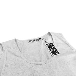 2024 Men's Sport Style Gym Tank <b>Top</b> <b>Oversize</b> Cotton Fitness <b>Vest</b> with Armholes Breathable Washed Plain Workout <b>Top</b> Mark's <b>Top</b> - Product Image 4