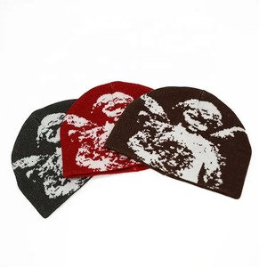 WINRO SPORTS Gorro de Invierno de Mohair Grueso con Logotipo Personalizado, Unisex, Tejido Jacquard, Ajustable, Estilo Urbano - Product Image 1