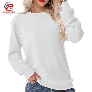 Personnalisé Femmes Gym Casual Sweatshirts Unisexe Poids Lourd Vêtements De Course À Manches Longues Pull Ras Du Cou Sweat Broderie - Product Image 1