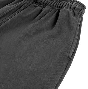 Pantalones Deportivos de Lona Gruesa para Hombre, Cintura Elástica, Corte Recto Holgado, Casuales, Impermeables, Transpirables, 100% Algodón - Product Image 4