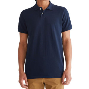 Polos de hombre informales lisos de alta calidad al por mayor, nuevos polos de hombre de color sólido transpirables y antibolitas personalizados - Product Image 2