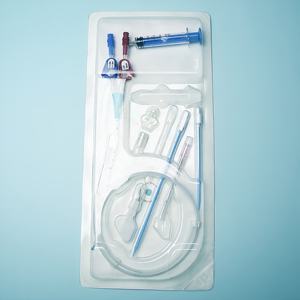 मेडीकल सिंगल/डबल/ट्रिपल ल्यूमेन हेमोडायलिसिस कैथेटर सेट ब्लड शुद्धिकरण उत्पाद डायलिसिस किट - Product Image 6