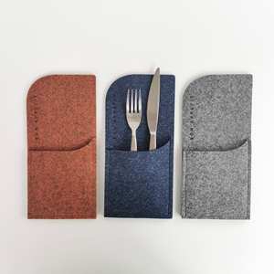 Porta Cubiertos de Cuero de Lujo, Duradero e Impermeable, Organizador Elegante para Viajes y Necesidades de Comedor, Venta al por Mayor LCH-0017 - Product Image 3