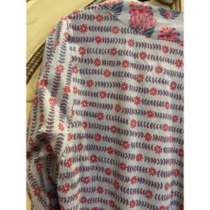 Summer Dress-100% Cotton Breathable Stone Floral Pattern Empire Waistline Halter Korean Sweet <b>Light</b> Free (XL) for Spring Autumn - Product Image 4