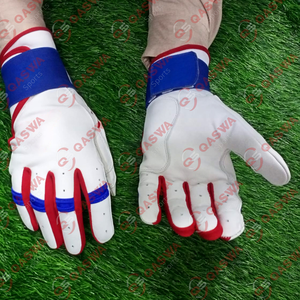 Guantes de bateo de béisbol por encargo de alta calidad guantes de béisbol personalizados al por mayor de cuero cómodos - Product Image 5