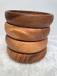 Produit artisanal UNIQUE Bol d'ustensiles de cuisine en bois Produits à forte demande Bols de cuisson en bois d'acacia respectueux de l'environnement Vaisselle - Product Image 3