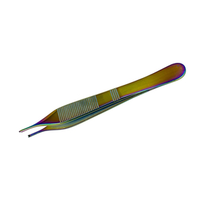 Pinces à tissus micro-Adson en acier inoxydable, instruments chirurgicaux manuels réutilisables - Product Image 5