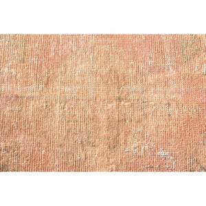 Alfombra turca Vintage 13 'X 29 'Patrón de pasillo rectangular clásico en respaldo de látex de lana naranja Área grande 4m de ancho para decoración de habitación - Product Image 5