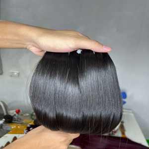 Extensiones de cabello humano vietnamita de 22, 24 y 26 pulgadas al por mayor, color de cabello natural de trama de doble estirado crudo de alta calidad - Product Image 5