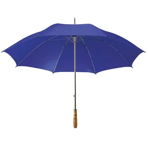 Ombrello Promozionale da Golf Personalizzato con Accessori in Acciaio e Legno - Product Image 1