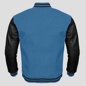 Chaquetas Bomber Varsity de Béisbol para Hombre, Estilo Vintage, Transpirables, Ecológicas, Personalizadas de Alta Calidad, con Cuello Alto y Frente de Lana - Product Image 2