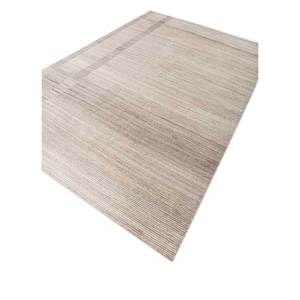 <b>Jean</b> Grey & Black Striped Wool Rugs Classic 10mm Jacquard Technique for Home Hallway or Bedroom-Hwl-149 - Product Image 2