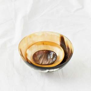 Bol en corne de buffle artisanal, pièce de service pour table à manger, cuisine, décoration intérieure, qualité artisanale traditionnelle - Product Image 4