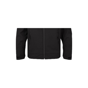 Veste Softshell en toile légère unisexe respirante en gros, parka imperméable, col montant, logo frontal - Product Image 3