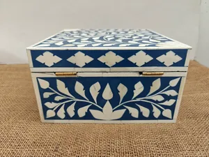 กล่องเครื่องประดับฝังกระดูกลายดอกไม้ต้นทุนต่ำสำหรับผู้หญิงเครื่องประดับสำหรับจัดเก็บของประดับตกแต่งที่ทันสมัยและใช้งานได้จริง - Product Image 6