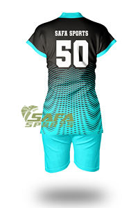 Uniforme de voleibol unisex con diseño de camiseta para hombres y mujeres para jugadores de voleibol - Product Image 3