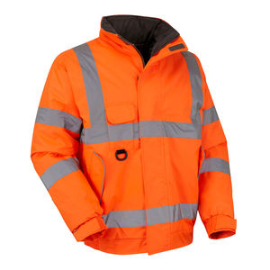Vestes de sécurité réfléchissantes à haute visibilité pour hommes, pour travaux routiers, travaux de sécurité, bombardiers d'hiver, vente de haute qualité - Product Image 2