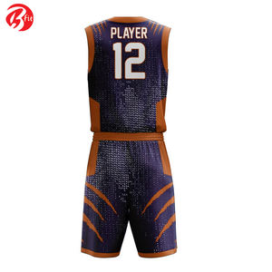 Ensembles d'uniformes de basket-ball pour hommes BSCI vêtements de sport en Polyester de superbe qualité et maillots d'équipe respirants et grande taille nouveau modèle - Product Image 3