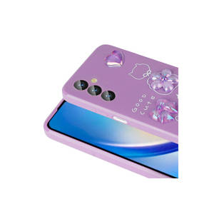 Coque de protection souple en silicone violet brillant gaufré pour Samsung Galaxy A14 5G-NXXA Toys Frosting 14 Plus - Product Image 4