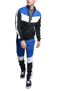 Nueva llegada logotipo personalizado hombres cremallera chándal venta al por mayor ropa deportiva cómoda ropa de entrenamiento mejor diseño hombres cremallera chándal - Product Image 5