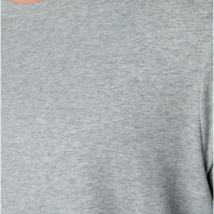 "ขายส่งชุดออกกําลังกายชายขนาดใหญ่: เสื้อยืดผ้าฝ้าย GSM 250 ผู้ผลิตเสื้อฟิตเนสแบบบีบอัด" - Product Image 4