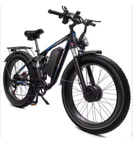 Bicicleta Eléctrica Nueva de Alto Rendimiento OUXI V8 de 48V 1000w con Batería para Desplazamientos de Larga Distancia de 60 km - Product Image 1